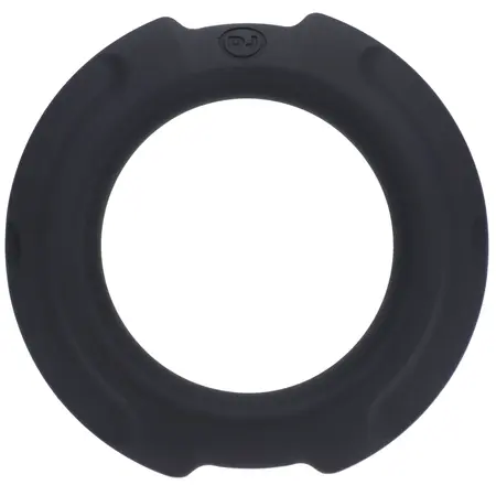 FLEXISTEEL Silikonski i Metalni Potporni Prsten 43mm - Crni, Dvoslojni Sistem