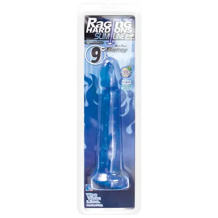 Doc Johnson Slimline Model 9 Intimate Device 22 cm Cobalt Blue