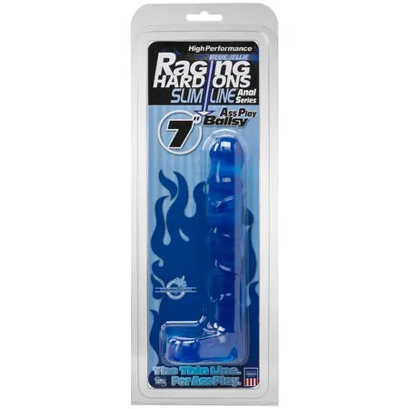 Doc Johnson Slimline 7 Intimate Device 18cm Cobalt Blue