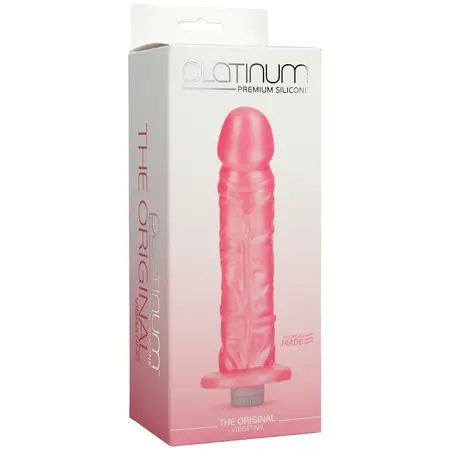 Doc Johnson The Original Vibe Pink 20cm Silicone Intimate Device