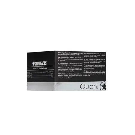 Ouch! Vanilla Massage Candle - Aromatic Warm Oil, 80g