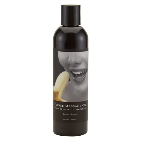 Earthly Body Ulje Konoplje Banana Ulje za Masažu 237ml - Jestiva, Nega Formula