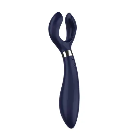 Satisfyer Endless Fun Partner Rotirajući Višenamenski Silikonski Uređaj, Crni