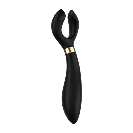 Satisfyer Endless Fun Flexible Couples Device, 180° Rotating Head, Black