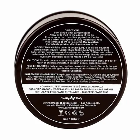 Earthly Body Guavalava 3-u-1 Aromatična Masažna Sveća 170g