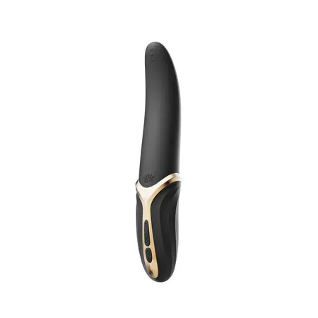 Eve Obsidian Black Dual-Motor Silicone Intimate Device with Heating