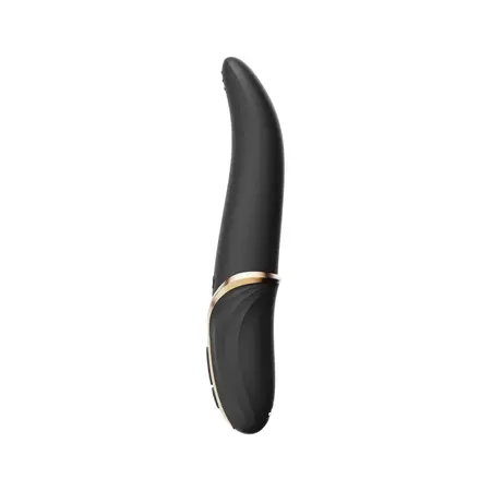 Eve Obsidian Black Dual-Motor Silicone Intimate Device with Heating