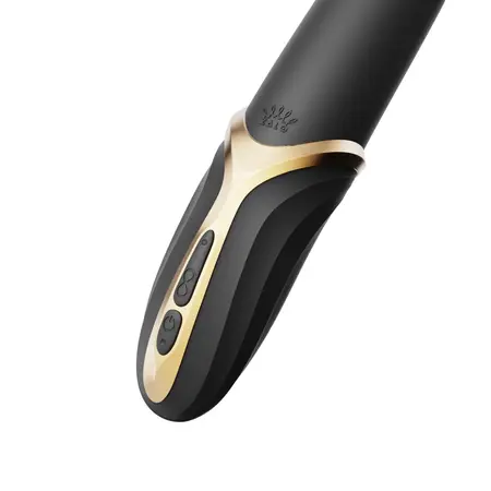 Eve Obsidian Black Dual-Motor Silicone Intimate Device with Heating