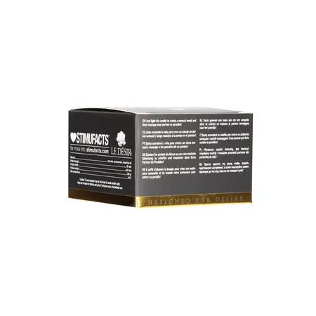 Le Desir Massage Candle Vanilla Scented 80g - Aromatic Relaxation Wax