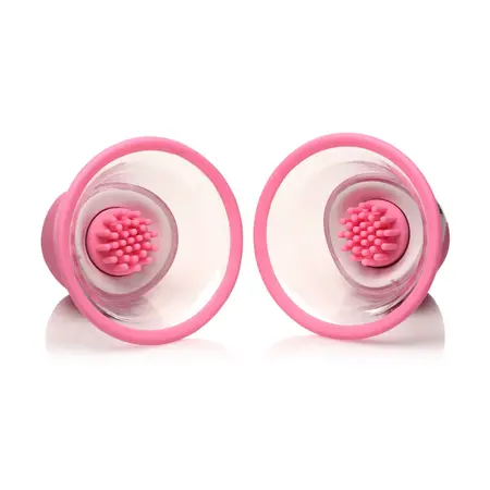 XR Brands Inmi Rotating Silicone Intimate Nipple Stimulator Set USB Black