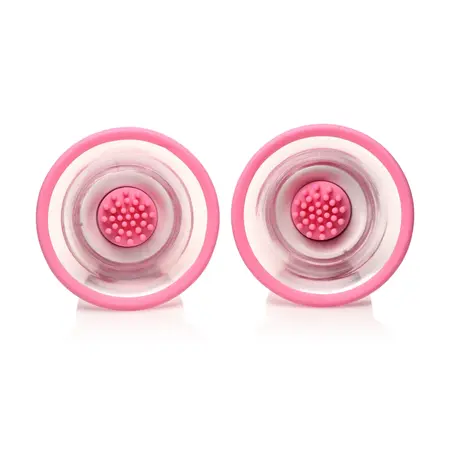 XR Brands Inmi Rotating Silicone Intimate Nipple Stimulator Set USB Black