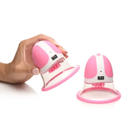 XR Brands Inmi Rotating Silicone Intimate Nipple Stimulator Set USB Black