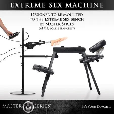 XR Brands The Dicktator 2.0 Adjustable Intimate Machine Black