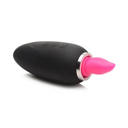 XR Brands Lickgasm Mini Pink - 10-Mode Suction & Licking Device