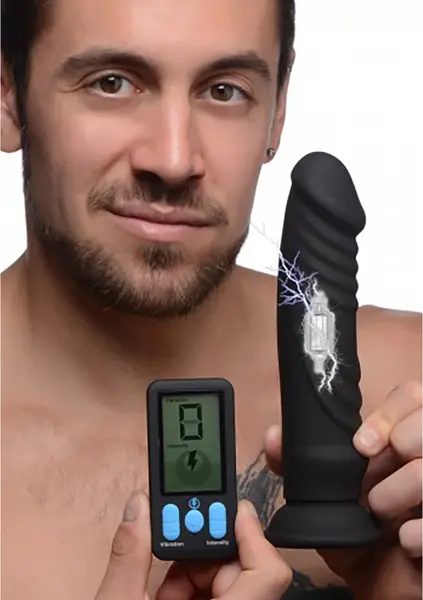XR Brands Zeus E-Stim Silicone Intimni Uređaj sa Daljinskim Upravljanjem