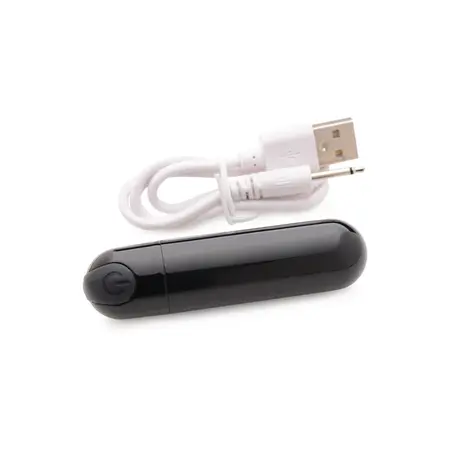 XR Brands Vibrirajući Metak 10 Režima Metalik USB Punjenje Mini