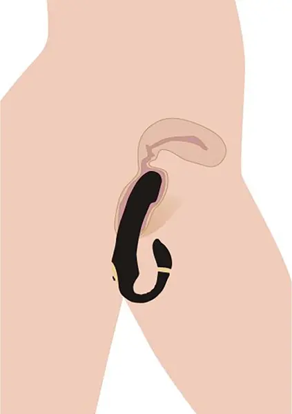 XR Brands Pose Silicone Intimate System Dual-Ended Flexible Pink