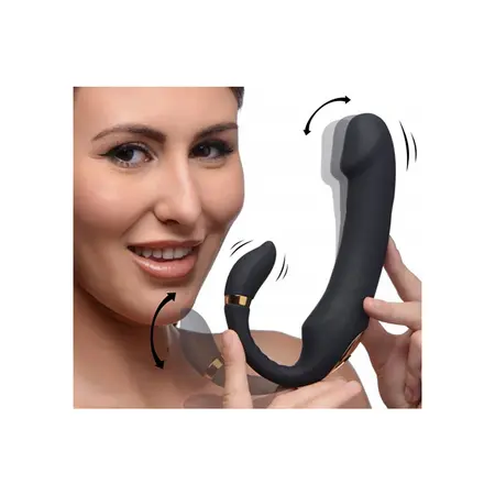 XR Brands Pose Silicone Intimate System Dual-Ended Flexible Pink