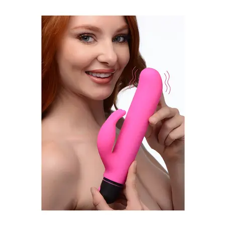 BANG XL Metak Silicone Set sa Zakrivljenim Vrhom i Zečjim Dodatkom