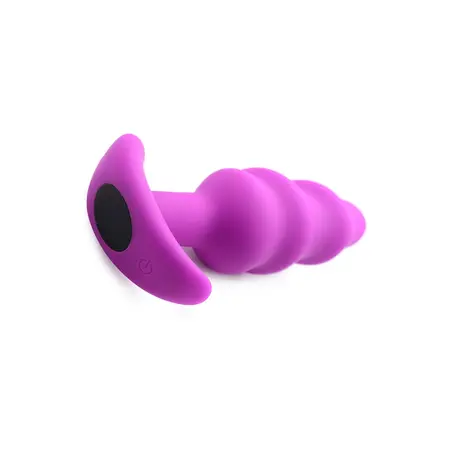 BANG Swirl Silicone Plug with 21 Modes & Remote Control, Black