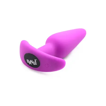 BANG Silicone Vibrirajući Čep sa Daljinskim, 21 Režim, Vodootporan