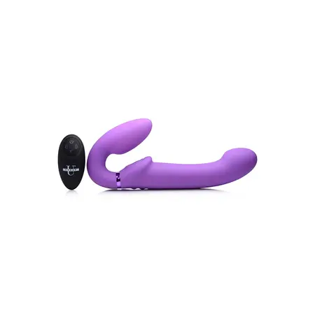 XR Brands Ergo-Fit G-Pulse Dvostrani Silicone Intimni Sistem Roze