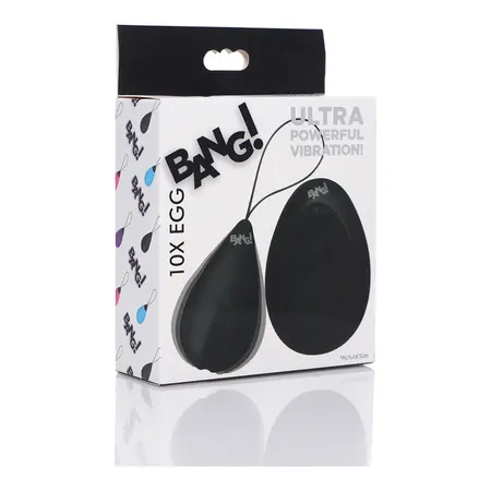Bang! Silicone Vibrirajuće Jaje 10 Režima Ljubičasto IPX5 Bežično USB Punjenje