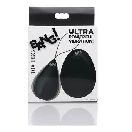 Bang! Silicone Vibrirajuće Jaje 10 Režima Ljubičasto IPX5 Bežično USB Punjenje