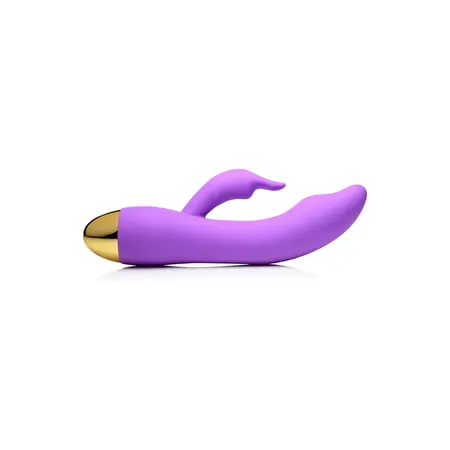 XR Brands Come Hither G-Focus Silicone Vibrator - Dual Motor, Waterproof
