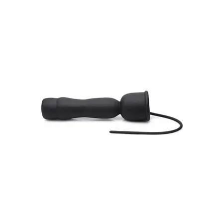 XR Brands Master Series Intimate Vibrating Urethral Device Silicone Black
