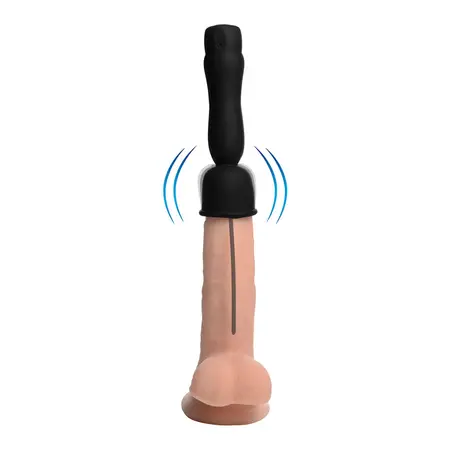 XR Brands Master Series Intimate Vibrating Urethral Device Silicone Black