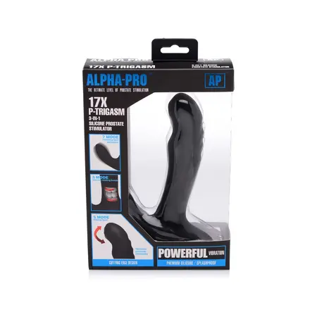 XR Brands 17x P-Trigasm 3-u-1 silikonski intimni stimulacioni uređaj