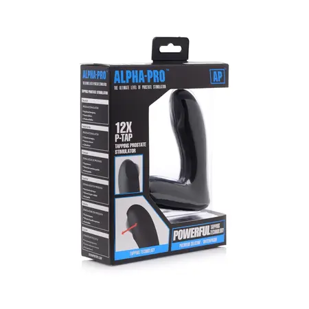 XR Brands P-Pulse tapkajući prostate sistem sa 12 brzina crni silikon