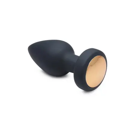 XR Brands Silicone Vibrating LED Plug Large with Remote Control