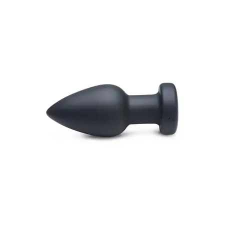 XR Brands Silicone Vibrating LED Plug Large with Remote Control