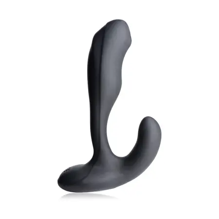 XR Brands Pro-Bend Flexible Silicone Prostate Massager Black
