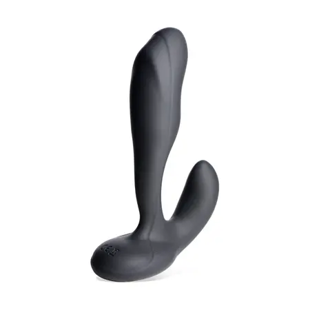 XR Brands Pro-Bend Flexible Silicone Prostate Massager Black