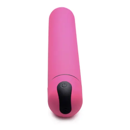 XR Brands XL Bullet Vibrator Rechargeable Waterproof Black ABS
