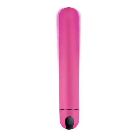 XR Brands XL Bullet Vibrator Rechargeable Waterproof Black ABS