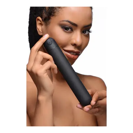 BANG! XL Bullet Vibrator Rechargeable Waterproof Intimate Device Black