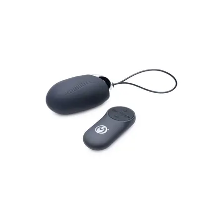 XR Brands Thunder Egg Silicone Intimate Device with Remote Control