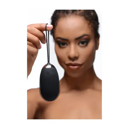 XR Brands Thunder Egg Silicone Intimate Device with Remote Control