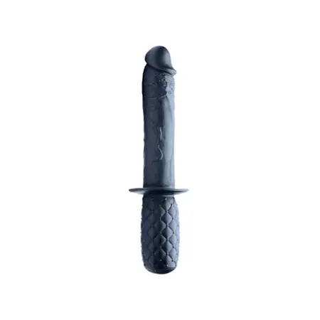 XR Brands Real Rechargeable Plug 10-Speed Waterproof Silicone Black