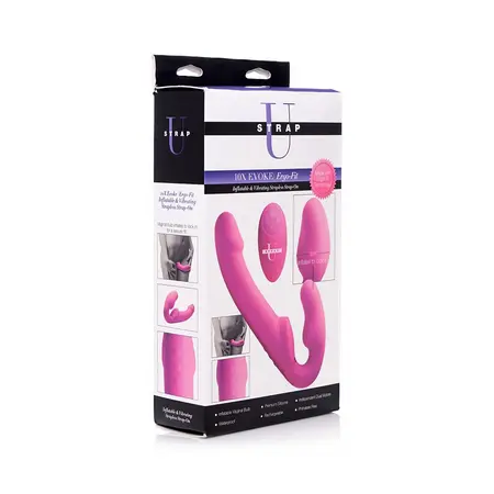 Evoke Ergo Fit Strapless Intimni Sistem sa Naduvavajućom Bulbom i Daljinskim