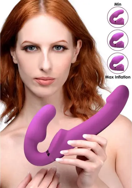 Evoke Ergo Fit Strapless Intimni Sistem sa Naduvavajućom Bulbom i Daljinskim