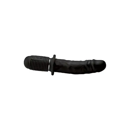XR Brands Power Pounder Crni Vibrirajući Thrusting Silikonski Uređaj 29cm