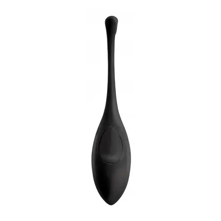 XR Brands Vibrating Wireless Silicone Egg with Remote Control, Purple