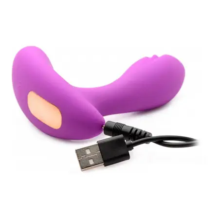 XR Brands G-Pearl Intimni Stimulator sa Rotirajućim Kuglicama, Punjiv