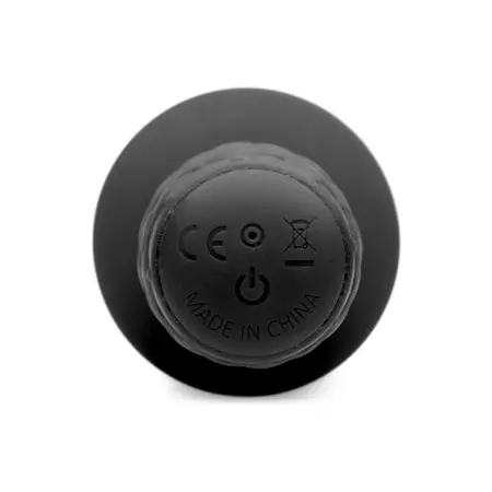 XR Brands The Plug Silicone Vibrating Thruster 10-Speed Black