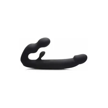 XR Brands Tri-Volver Rechargeable Double-Sided Strapless Intimate Device